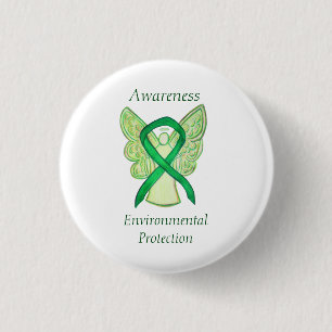 Environmental Protection Awareness Ribbon Pins