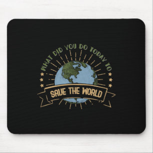Environmental Protection - Climate Change Awarenes Mouse Pad
