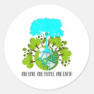 Environmental Protection Climate Protection Enviro Classic Round Sticker