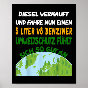 Environmental Protection, Climate Protection, Funn Poster