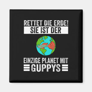 Environmental Protection Guppy Magnet