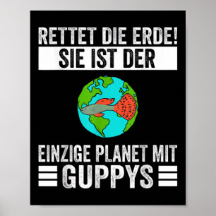 Environmental Protection Guppy  Poster