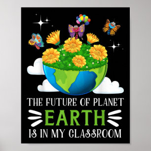 Environmental Protection In The Future Of Planet Poster