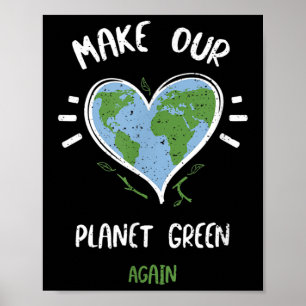 Environmental Protection_ Make Our Planet Green... Poster
