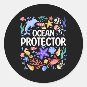 Environmental Protection, Nature Conservation, Oce Classic Round Sticker
