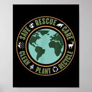 Environmental Protection, Nature Conservation, Oce Poster
