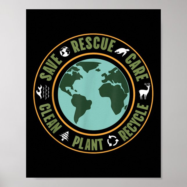 Environmental Protection, Nature Conservation, Oce Poster (Front)