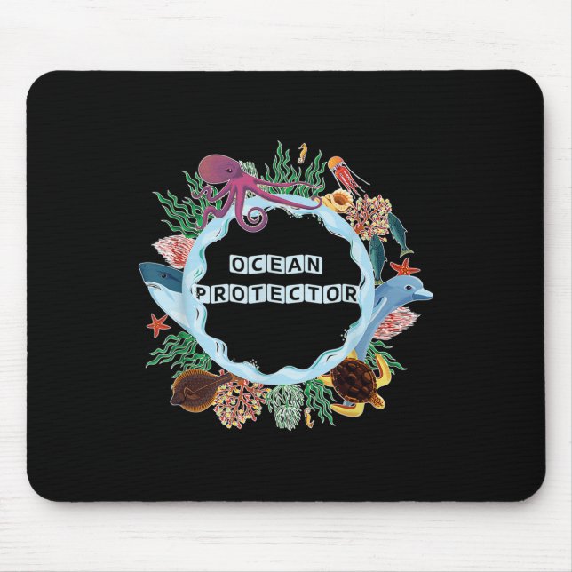 Environmental Protection Nature Conservation, Ocea Mouse Pad (Front)