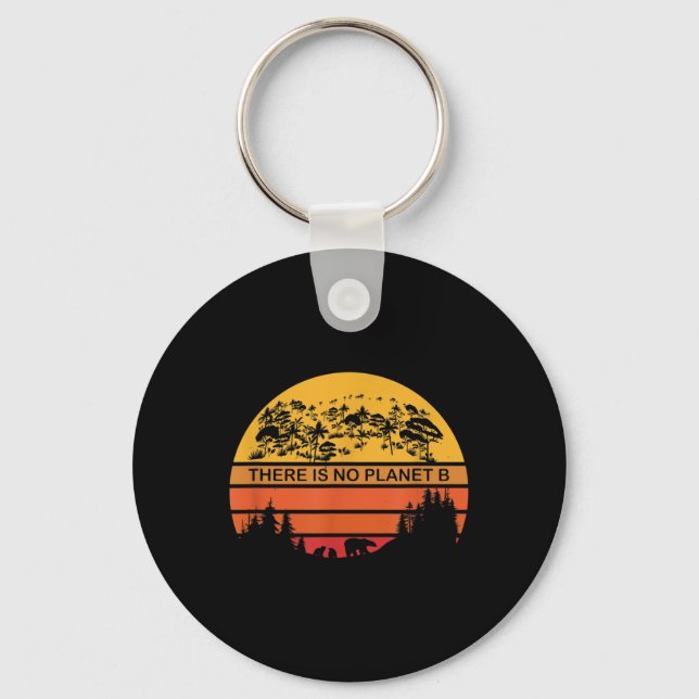 Environmental Protection Nature Earth Climate Chan Key Ring (Front)