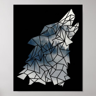 Environmental Protection Owo Mountains - Wolf Silh Poster