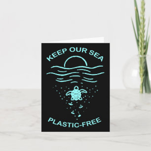 Environmental Protection Plastic Free Pullover Hoo Card