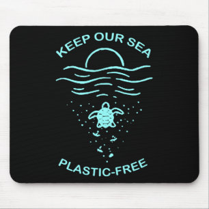 Environmental Protection Plastic Free Swea Mouse Pad