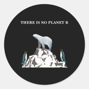 Environmental Protection Save The Planet Shirt Classic Round Sticker