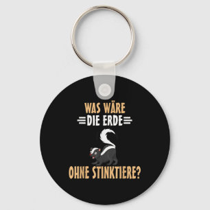 Environmental Protection Skunks Key Ring