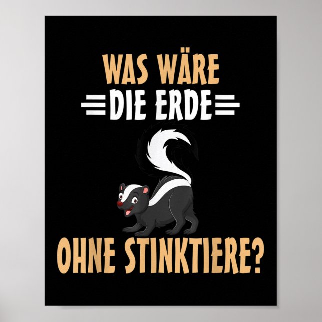 Environmental Protection Skunks  Poster (Front)