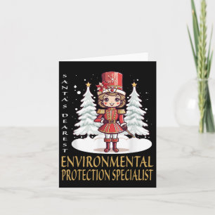 Environmental Protection Specialist Christmas Fema Card