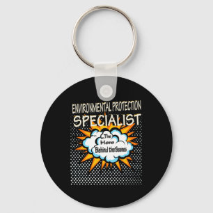Environmental Protection Specialist - Funny Hero J Key Ring
