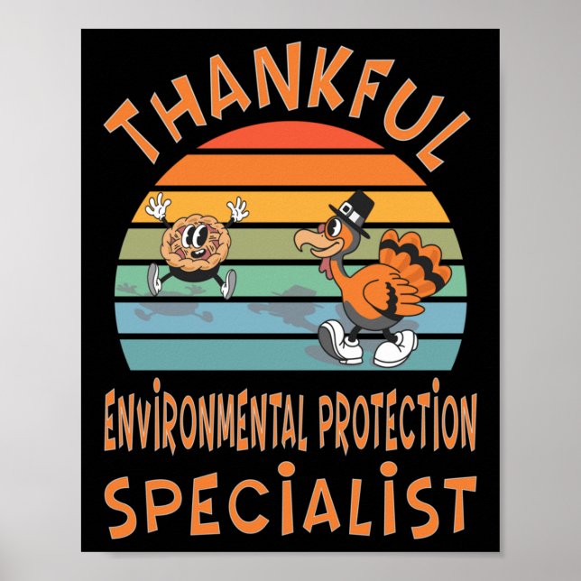Environmental Protection Specialist Job Funny Than Poster (Front)