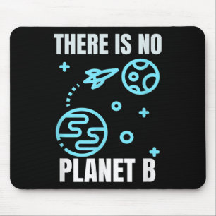 Environmental Protection There Is No Planet B Mouse Pad