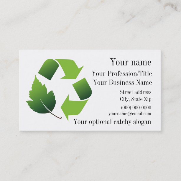 Environment Environmental Business Cards Zazzle AU