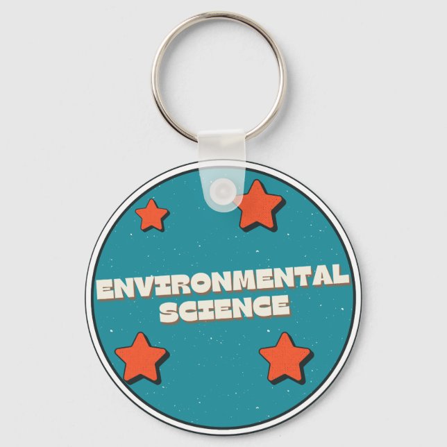 Environmental science key ring (Front)
