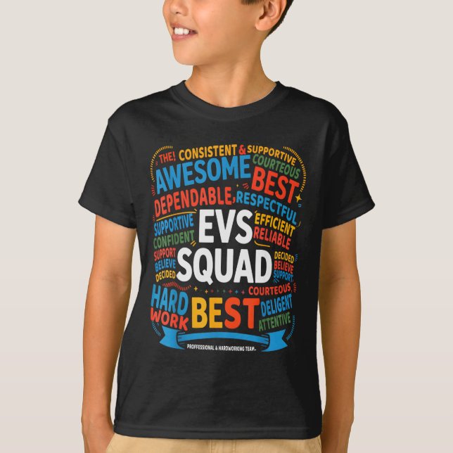 Environmental Services Squad Week Appreciation Fun T-Shirt (Front)