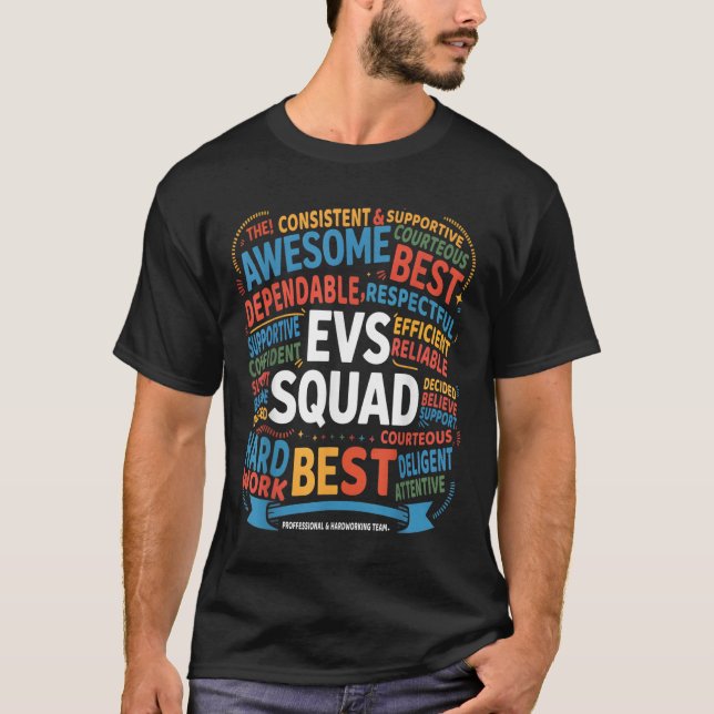 Environmental Services Squad Week Appreciation Fun T-Shirt (Front)