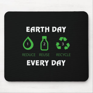 Environment's Day Shirt Earth Day Every Day Gift Mouse Pad