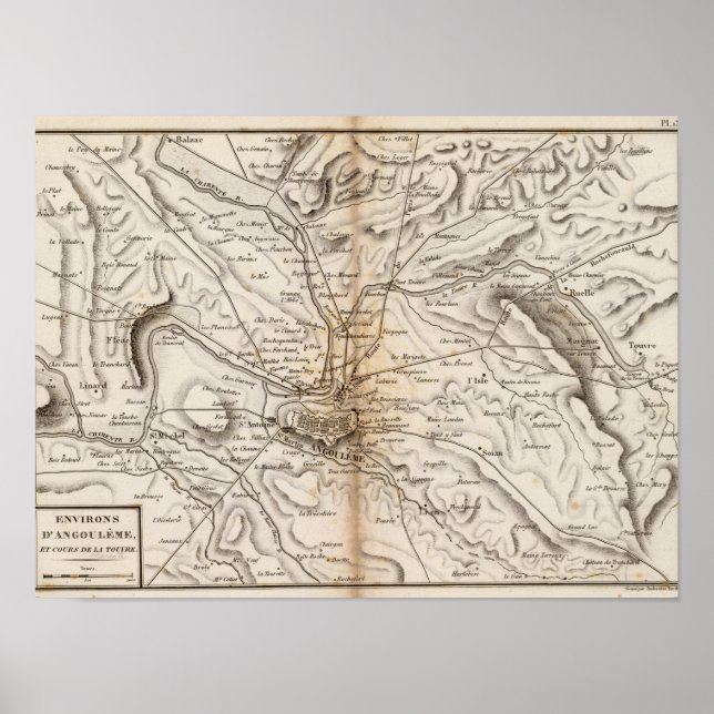 Environs d'Angouleme Poster (Front)