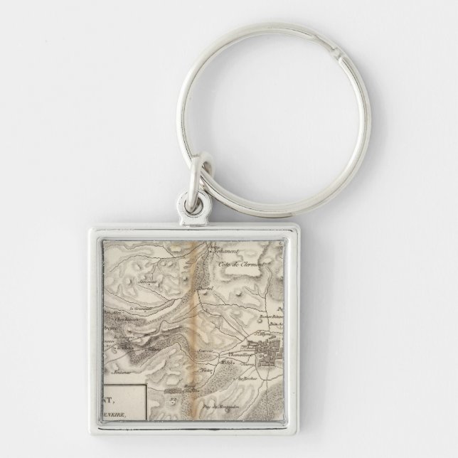 Environs de Clermont Key Ring (Front)