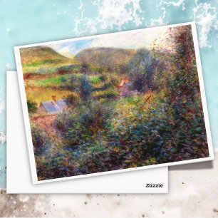 Environs of Berneval, Auguste Renoir  Postcard
