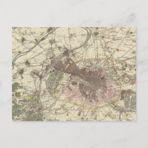 Environs Paris Postcard