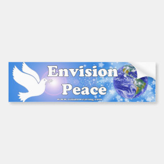 Envision Peace Bumper Sticker