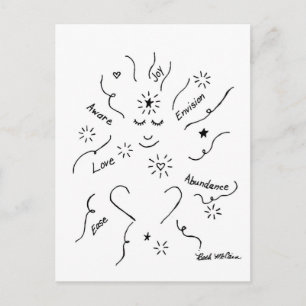 'Envision' Postcard