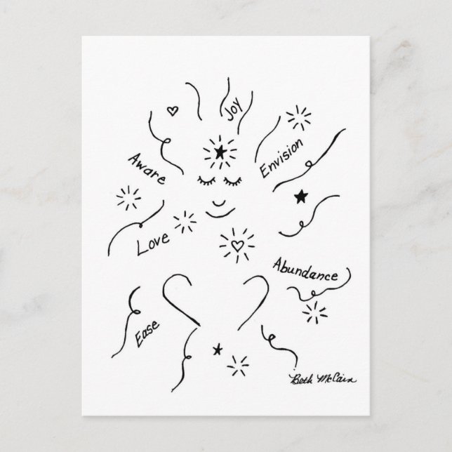 'Envision' Postcard (Front)