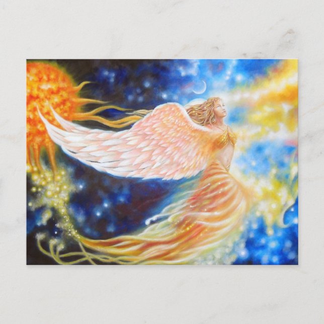 Envolée flamboyante postcard (Front)