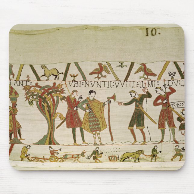 Envoys from Duke William are Sent to Count Guy Mouse Pad (Front)