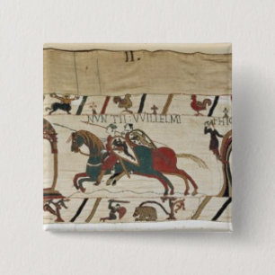 Envoys from Duke William are sent to Guy 15 Cm Square Badge
