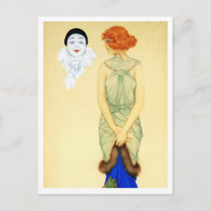 Envy - from the Pierrot's Love Series Postcard