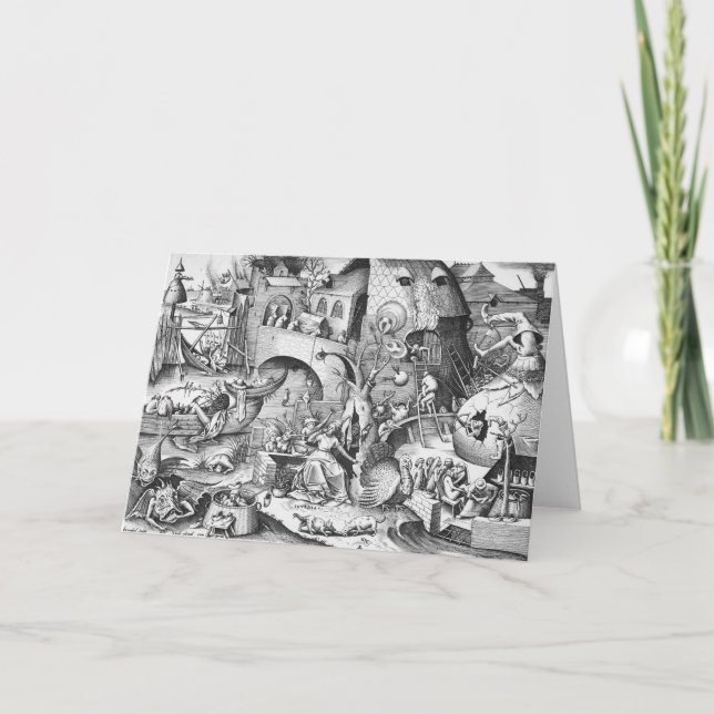 Envy (Invidia), The Seven Deadly Sins Card (Front)