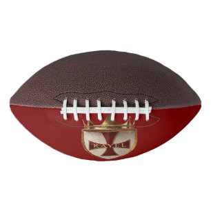 EOC RED RayEl Crest design Football