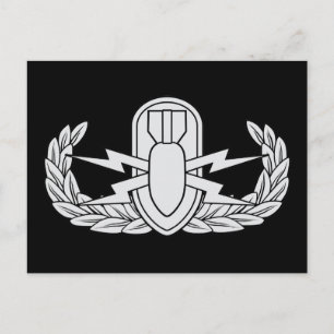 EOD badge Postcard