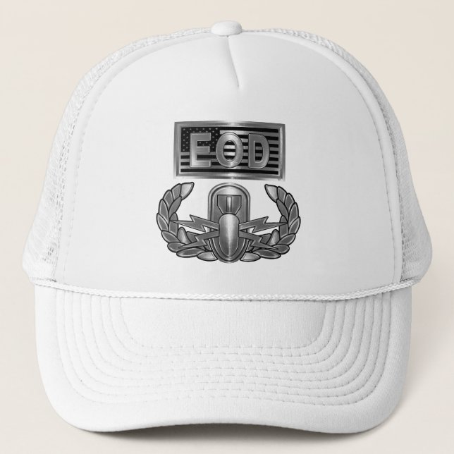 EOD  Badge  Trucker Hat (Front)