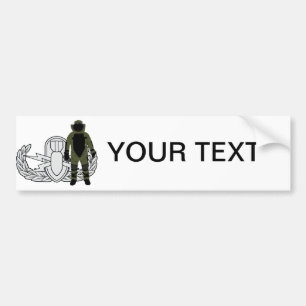EOD Bomb Suit Bumper Sticker