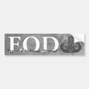EOD bumper sticker