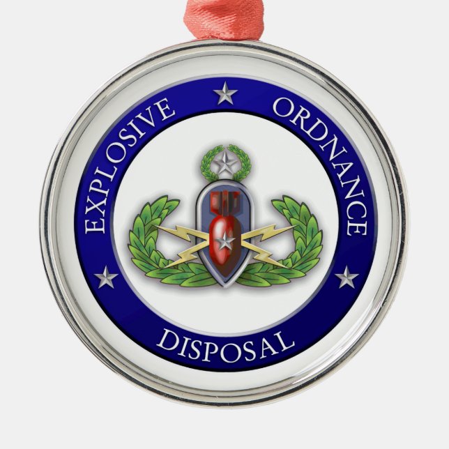 EOD Christmas Ornament (Front)