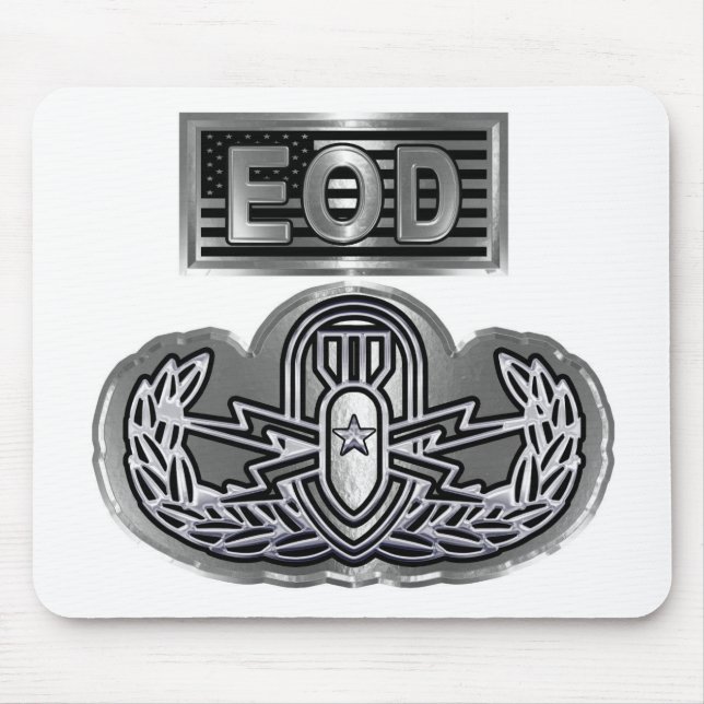 EOD Explosive Ordnance Disposal  Mouse Pad (Front)