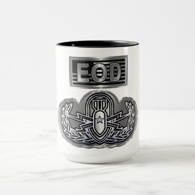 EOD Explosive Ordnance Disposal  Mug (Center)