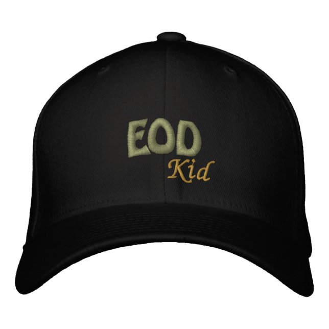EOD, Kid Embroidered Hat (Front)