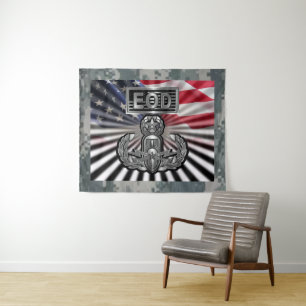 “EOD Master Blaster” Commemorative Gift Tapestry